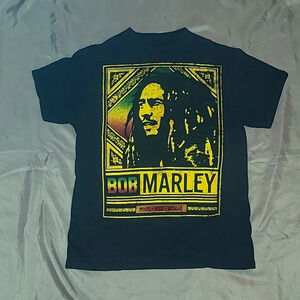 Bob Marley reggae style shirt mens medium